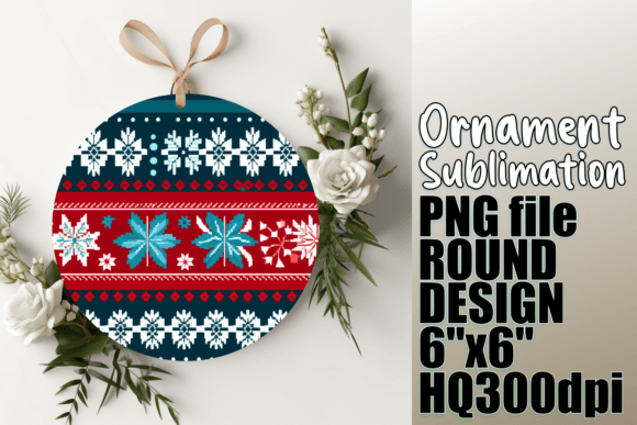 3D Christmas Bauble Sublimation: Stunning Designs